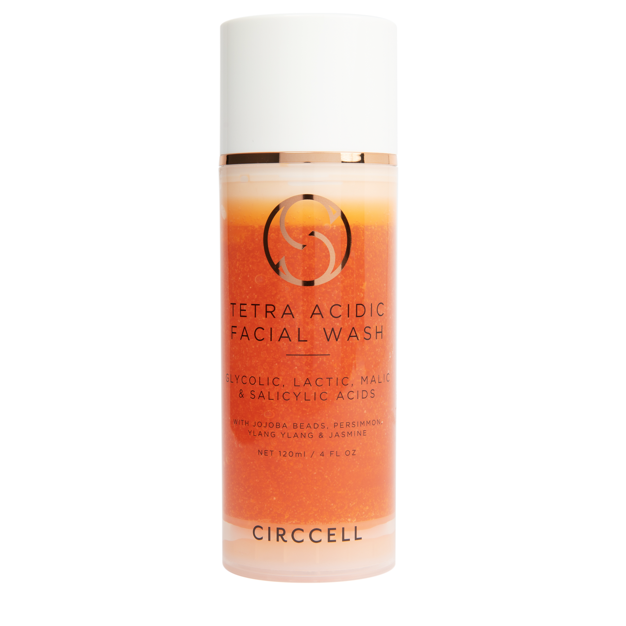 CIRCCELL Tetra Acidic Facial Cleanser – Exfoliating AHA/BHA Face
